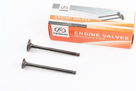 Впускний та випускний клапани до скутера Honda AF-61/62 (d=20/16,3 мм; h=79,5 мм) FENGRI