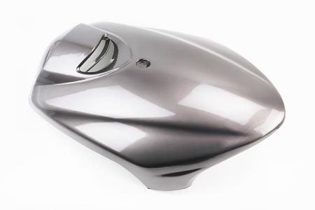 Передній верхній пластик (ніс, «дзьоб») до скутера Yamaha JOG SA-36J/39J PRC, темно-сірий