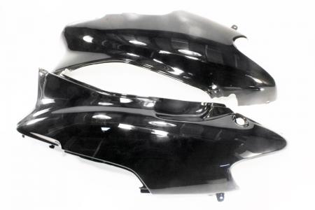 Верхній бічний пластик до скутера Honda DIO AF-34/35, лівий/правий (комплект 2 шт), чорний PRC