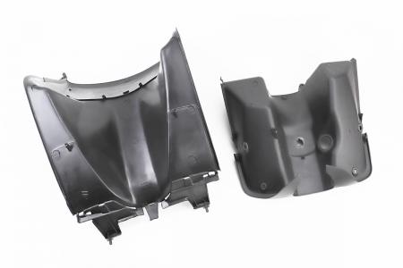 Передній підгазетник (пластик) до скутера Honda DIO AF-27/28, комплект 2 деталі PRC