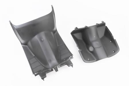 Передній підгазетник (пластик) до скутера Honda DIO AF-27/28, комплект 2 деталі PRC