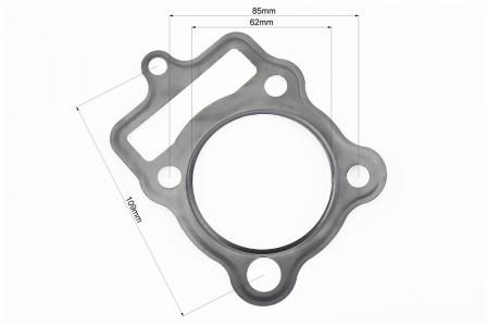 Прокладка головки циліндра до мотоцикла Kinlon JL150-70C CG-150cc 62 мм PRC