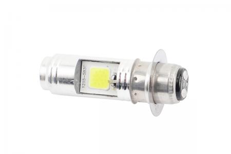 Лампа фари до мотоцикла P15D-25-1 LED PRC