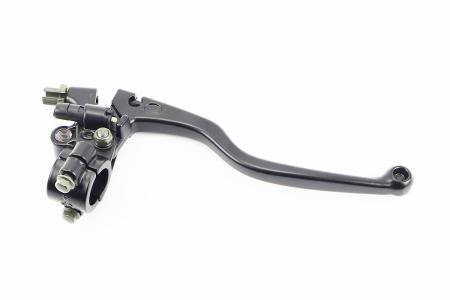 Лівий важіль керма до мотоцикла Loncin LX250-15 з кріпленням під дзеркало M10 FENGRI