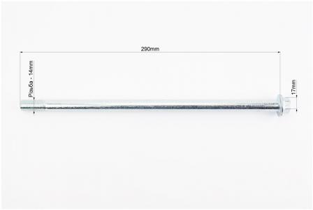 Вісь маятника до мотоцикла Loncin LX250GY-3G d14 мм L290 мм FENGRI