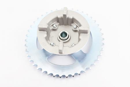 Панель демпферна до мотоцикла Loncin LX200GY-3 в зборі з підшипником і зіркою 520x42, висота посадки 45 мм FENGRI