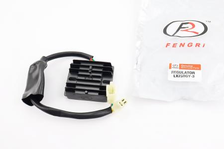 Реле-регулятор напруги до мотоцикла Loncin LX250GY-3, 5 дротів (3+2) FENGRI