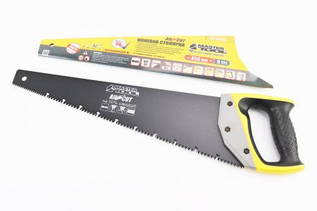Ножівка по дереву 450 мм, 9 TPI, BLACK ALLIGATOR 14-2445, MASTERTOOL