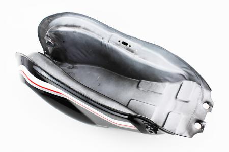 Бак паливний до скутера Viper-125-150J (під прямокутну кришку, під кран на болти) ZHENGHE