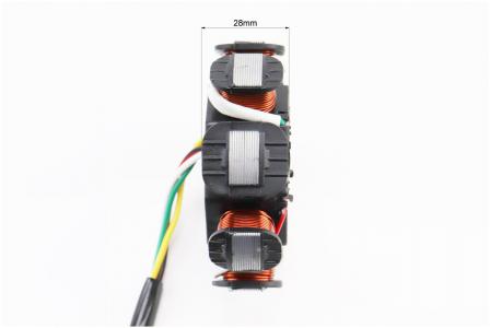 Статор магнето до скутера 125-150 см 4T (8 котушок, роз'єм мама 3+2, висота 28 мм) ZHENGHE