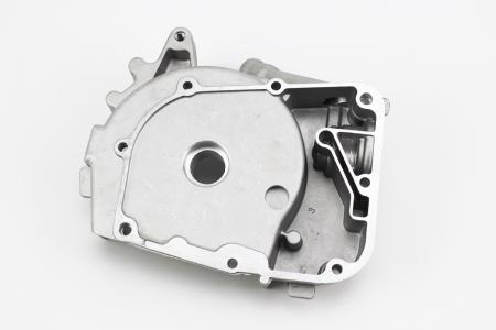 Кришка двигуна права до скутера 50cc (під щуп) ZHENGHE