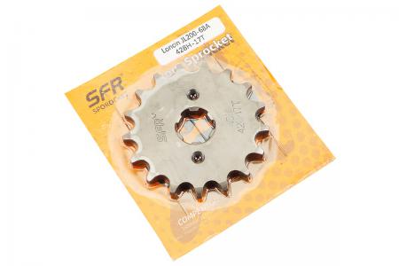 Зірка передня до мотоцикла Loncin JL200-68A / Lifan 428-17T (під шліц 5 мм) SFR