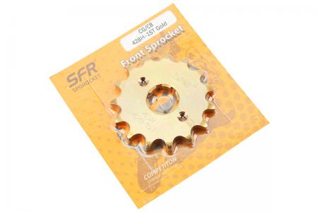 Зірка передня до скутера Viper 125/150J 428H-15T SFR GOLD