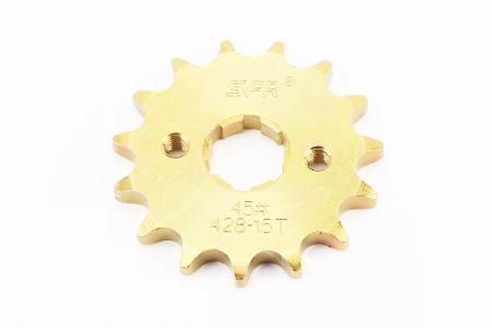 Зірка передня до скутера Viper 125/150J 428H-15T SFR GOLD