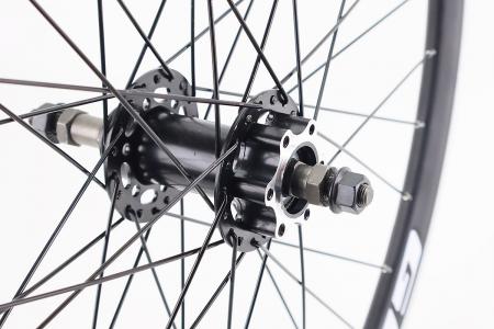 Колесо заднє до велосипеда 27,5" V/Disk-brake GRAVITY, обід та втулка 14Gx36H, під вільнобіг, PRC