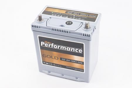 Акумулятор до автомобіля 12V 42Ah 6СТ 380A R+ GOLD Max-Performance