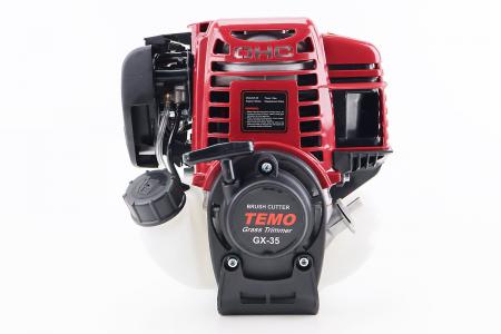 Тример (мотокоса) 4‑х тактна TEMO GX35 1кВт, труба D-28mm — PRC