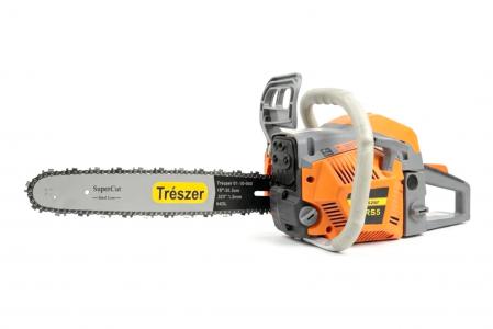 Бензопила TRESZER TRS5, 45 см³, 2.8 кВт, шина 15", ланцюг .325 1,5 мм 64 зуб
