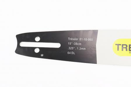 Направна шина TRESZER 15'' (45 см) 1,3 мм 325 64 зв. до бензопил