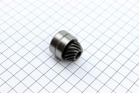 Шестерня редуктора нижня провідна до вала 7T з підшипником для тримера