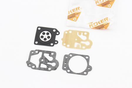 Ремкомплект карбюратора до тримера триммера 1E40F-1E44F, 4 деталі NOKER
