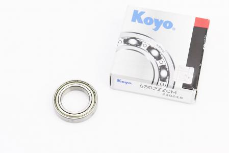 Шариковий підшипник 6802 ZZ (15x24x5) до культиватора KOYO