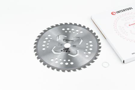 Ніж до тримера тріммера INTERTOOL 255 мм, 40 зубців (DT-2350)