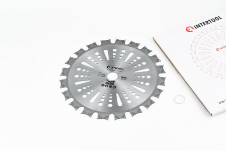 Ніж-диск до тримера INTERTOOL 255 мм, 40 зубців, побідитові зуби (DT-2351)