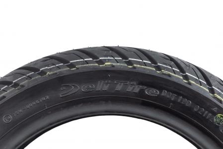 Шина 120/70-12 безкамерна до скутера DELI CITY GRIPPER SB-124F (доріжня)