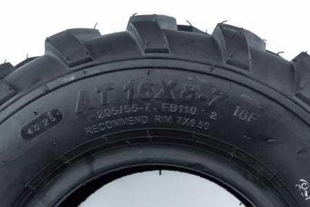 Шина безкамерна для квадроцикла 16x8-7 CENEW FB110