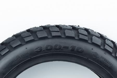 Шина мото 3 до велосипеда, 00-10 безкамерна шипована EAGLE S-107 DELI