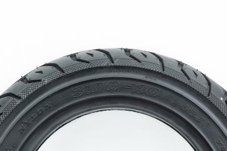 Шина Mototech 3,00-10 безкамерна дорожня 6016 до мопеда/скутера