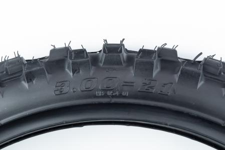 Шина 3.00-21 шипована до мотоцикла CROSS PF-777