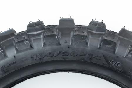 Шина шипована 100/90-14 X-CROSS PRO SB-111A, SWALLOW