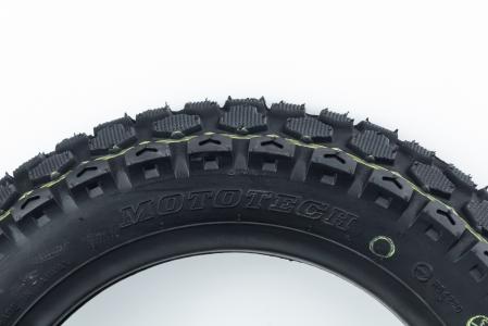 Шина для мото/скутера 3,00-10 безкамерна шипована Mototech CROSS 518