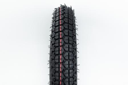 Шина 3,50-8 з камерою до скутера/мопеда, шипована 115/117 (Китай)