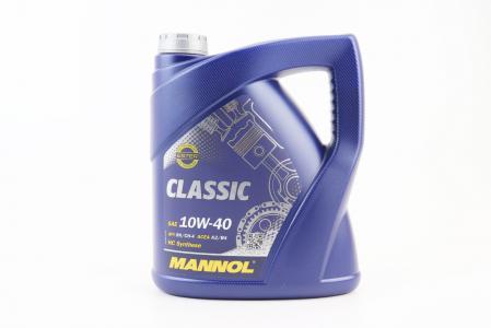 Масло MANNOL 4T 10W-40 CLASSIC напівсинтетичне, 4L