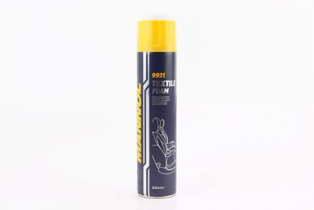 Пінний засіб для чищення оббивки салону MANNOL TEXTILE FOAM, 650 мл