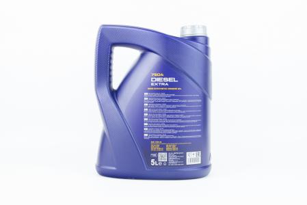 Моторне масло 4T 10W-40 напівсинтетичне до дизельних двигунів MANNOL DIESEL EXTRA, 5 л