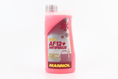 Охолоджувальна рідина MANNOL AF12+ -40°C, 1L, червона