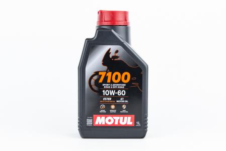 Масло моторне MOTUL 7100 4T 10W-60 MA2, синтетичне, 1L