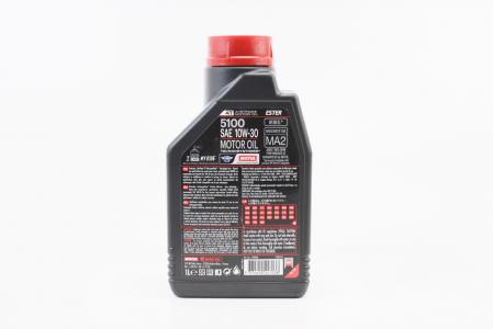 Моторна олива 4T MOTUL 5100 SAE 10W-30 напівсинтетична, 1 л