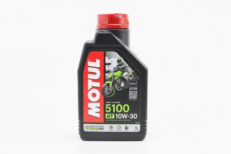 Моторна олива 4T MOTUL 5100 SAE 10W-30 напівсинтетична, 1 л