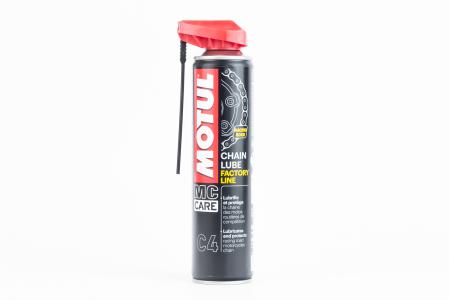 Мастило для приводних ланцюгів MOTUL C4 CHAIN LUBE OFF ROAD, 400 мл (біле)