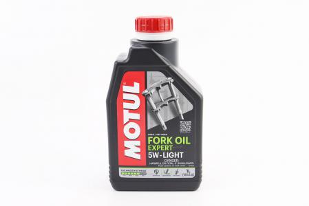 Масло для вилок та амортизаторів MOTUL FORK OIL EXPERT SAE 5W, напівсинтетичне, 1L