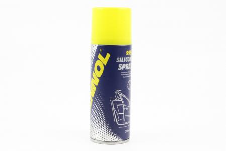 Силіконова змазка водовідштовхувальна MANNOL SILIKONE SPRAY, аерозоль 200 мл