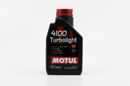 Моторна олива MOTUL 4100 Turbolight 10W-40 1L (4T)