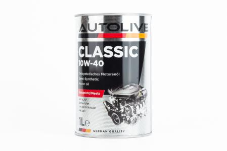 Моторне масло 4T 10W-40 напівсинтетичне AUTOLIVE CLASSIC, 1 л