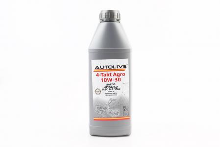 Моторне масло 4T 10W-30 мінеральне AUTOLIVE, 1L — до генераторів і садової техніки