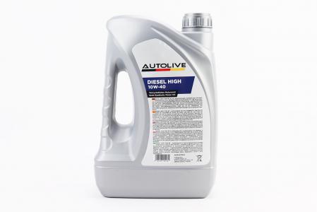 Моторне масло 4T AUTOLIVE DIESEL HIGH 10W-40, напівсинтетичне, 5 л